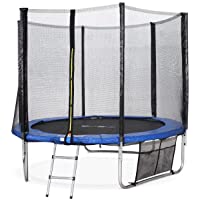 Los mejores  - Alices Garden - Cama elastica- Trampolin de 245 cm (estructura reforzada). Incluye: escalera + funda protectora…